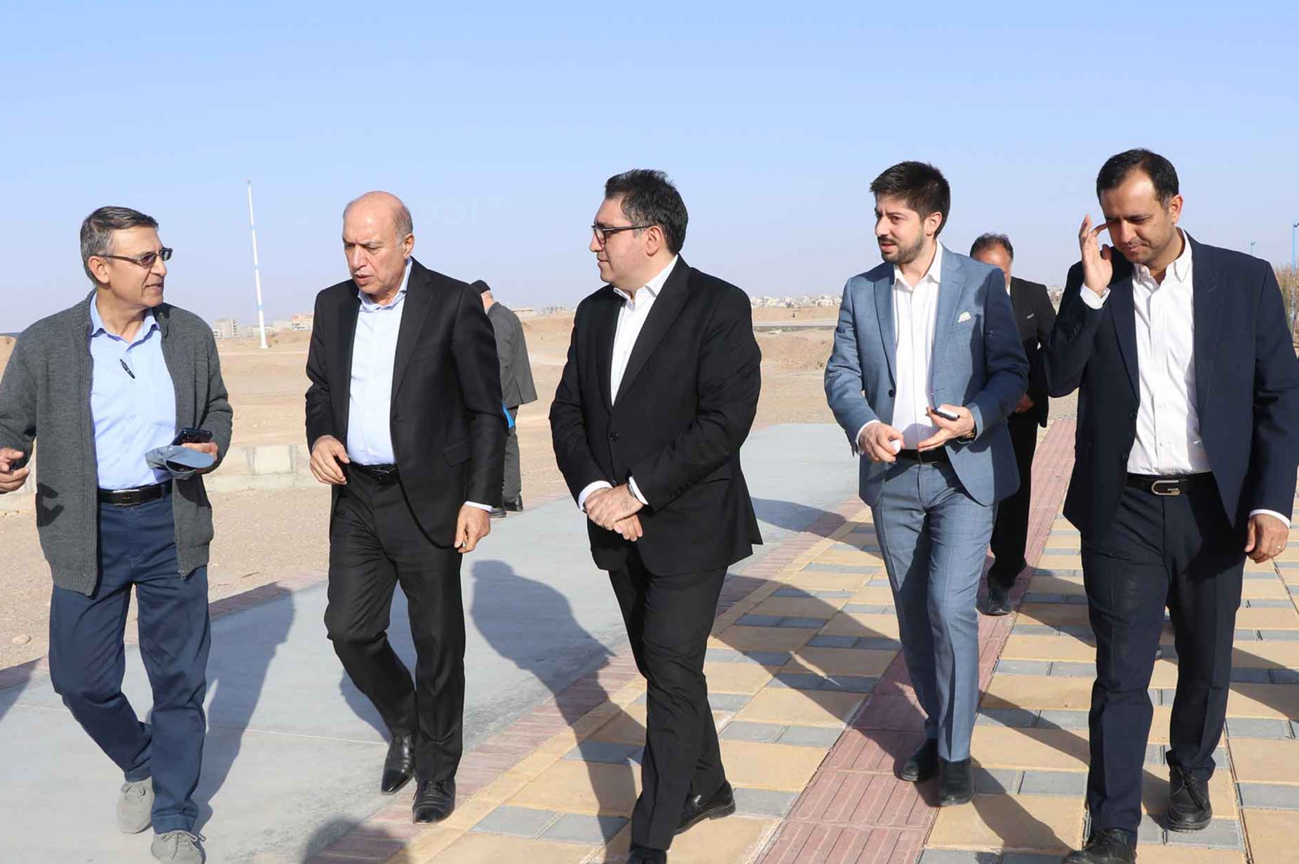 بازدید امیر روشن بخش قنبری معاون سازمان توسعه تجارت ایران از نمایشگاه بین المللی یزد