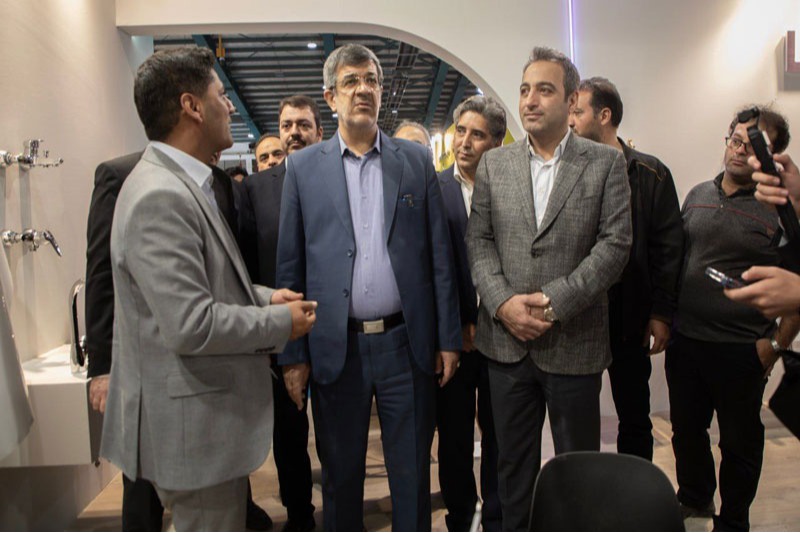 بازدید دکتر بابایی استاندار یزد از نمایشگاه تخصصی صنعت ساختمان1404
