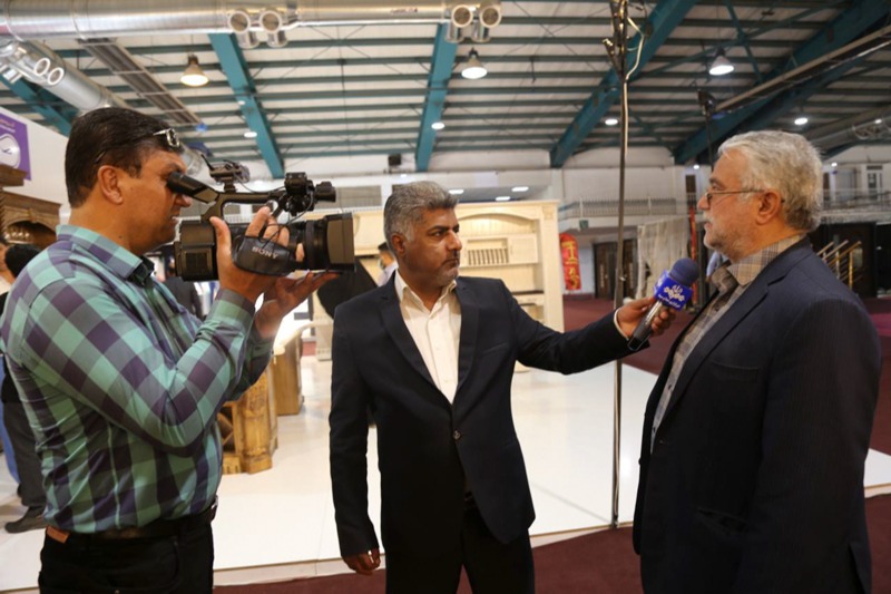 گزارش خبرگزاری صدا و سیما از گشایش نمایشگاه خانه مدرن یزد